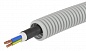 9L920100 | Электротруба ПВХ гибкая гофр. д.20мм, цвет серый, с кабелем ВВГнг(А)-LS3х1,5мм, РЭК "ГОСТ+", 100м